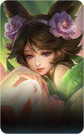 露花倒影